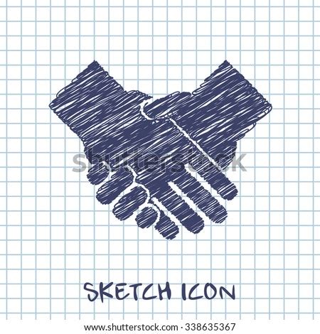 Handshake Sketch Stock Images, Royalty-Free Images & Vectors | Shutterstock