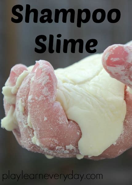 Shampoo Slime - Play and Learn Every Day