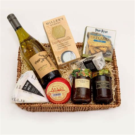 Cheese and Wine Celebration Medium Hamper | Restoration Yard