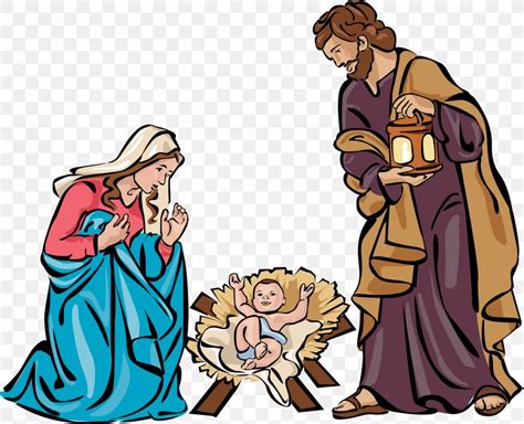 Nativity Scene Nativity Of Jesus Christmas Free Content Clip Art, PNG ...