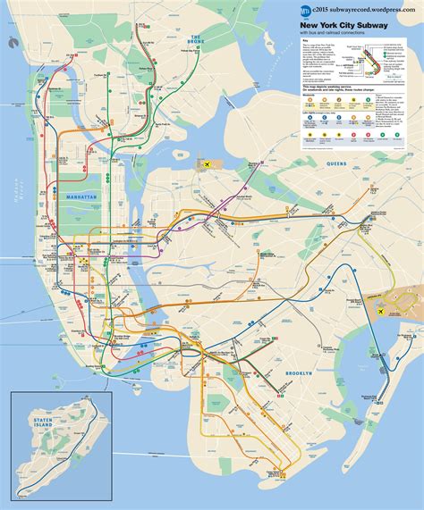 Here's what the NYC subway map looks like to a disabled person ...