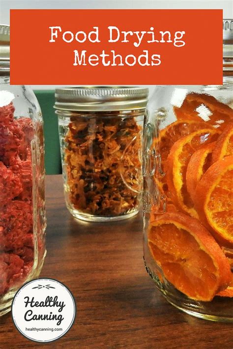 Food Drying Methods - Healthy Canning in Partnership with Facebook ...