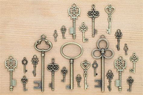 Old keys stock photo. Image of decorative, open, design - 18973430