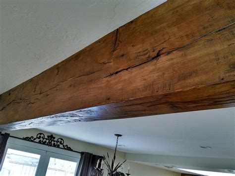 How To Install Reclaimed Wood Ceiling Beams | Shelly Lighting