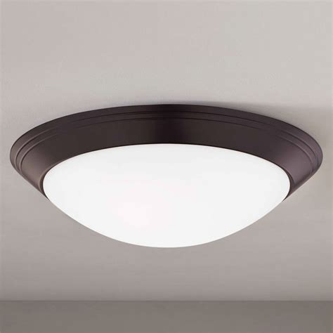 Flush Mount Ceiling Light Bronze | Shelly Lighting