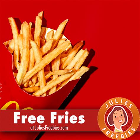 Free Fries at McDonald's - Today Only - Julie's Freebies