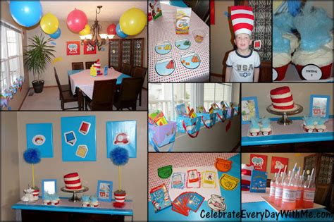 A Dr. Seuss Party - Decorations - Celebrate Every Day With Me