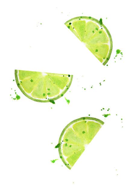 Best Lime Wedge Illustrations, Royalty-Free Vector Graphics & Clip Art ...