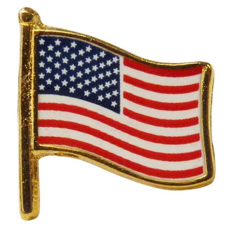 USA Flag Pins | USA Waving Flag Pins | USA Lapel Pins