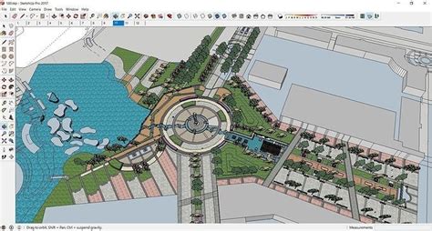 Sketchup Landscape Park 180 3D model | CGTrader