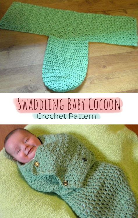 Crochet Baby Swaddle | EMBROIDERY & ORIGAMI