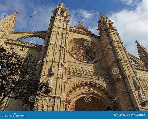 Very Beautiful Imposing Church Architecture Stock Photo - Image of ...