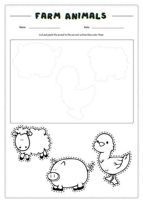 10 Best Images of Farm Animals Worksheets For Kids Printable - Farm ...