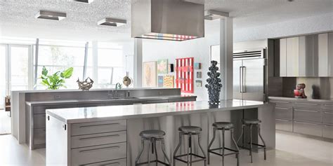 Stainless Steel Kitchen - HomeDesigners