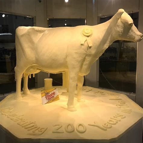 Butter sculptures, as seen at fairs | 2Peas Refugees