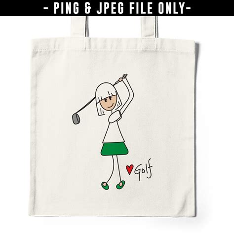 Love Golf, Stick Figure, Cute Golfer, Golf Saying, PING, JPEG ...