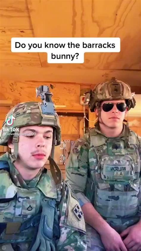 Do you know the barracks bunny? TikTok - iFunny