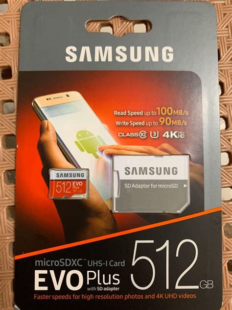 Samsung Micro SD Card 512GB, Computers & Tech, Parts & Accessories ...