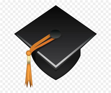 Transparent Graduation Cap Emoji, HD Png Download - vhv