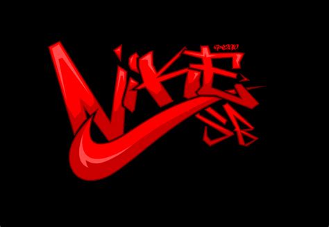 Nike Logo Graffiti