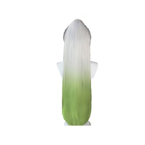 Demon Slayer Daki Cosplay Wig Green | Costume Party World