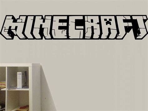 Minecraft wall art decal | wall decal | wall art decal sticker