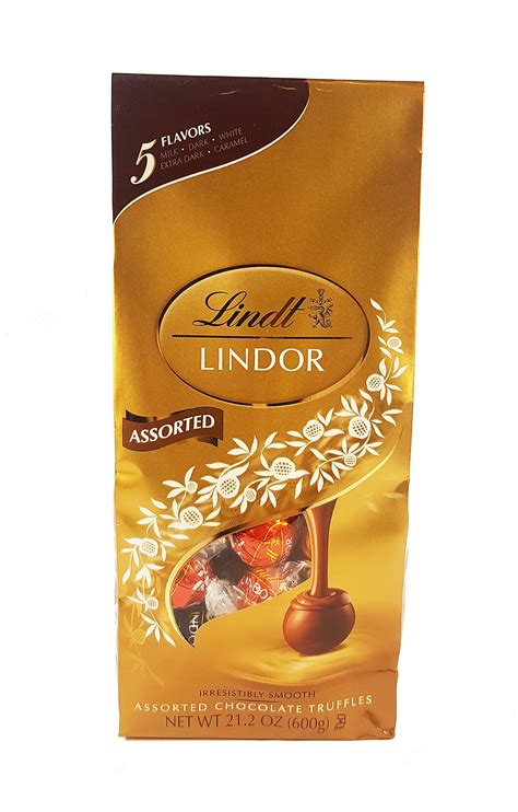 Buy Lindt Lindor Chocolate Truffles 5 Assorted Flavors 21.2 Oz. 50 ...