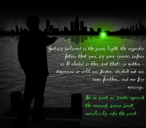 Great Gatsby Green Light Quote - ShortQuotes.cc