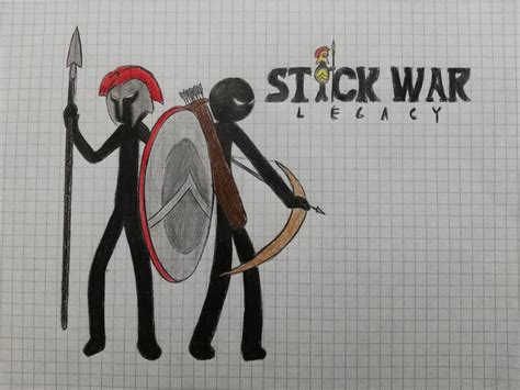 Stick War intro screen drawing by Smashfanful on DeviantArt