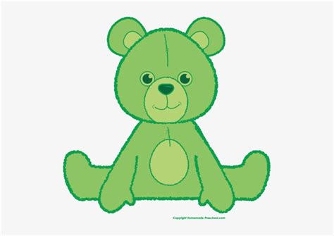 Green Clipart Teddy Bear - Teddy Bear Police Cartoon Transparent PNG ...