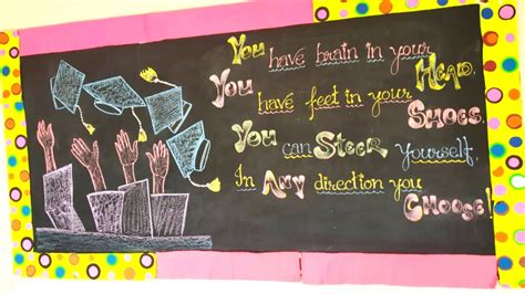 School Board Decorations On Ptm Blackboard Decoration Ideas Art With ...