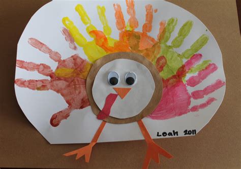 Thanksgiving Handprint Turkey Craft - The Purposeful Mom