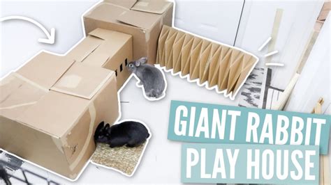 DIY Giant Rabbit Playhouse - YouTube