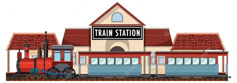 Train Station, Silhouette | ClipArt ETC - Clip Art Library