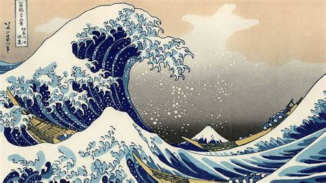 HD wallpaper: Japanese, waves, The Great Wave off Kanagawa, artwork ...