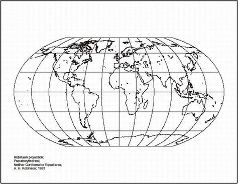 Blank World Map With Equator And Prime Meridian | World Map