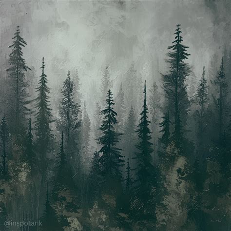 50+ Acrylic Forest Painting Inspiration Ideas & Tutorials [Art ...