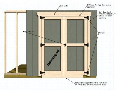 Shed Doors and Easy Ways to Build Them