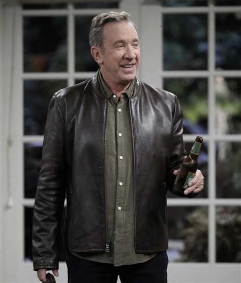 Mike Baxter Last Man Standing Tim Allen Leather Jacket