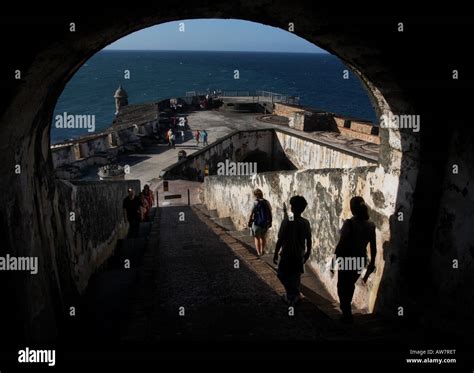 El Morro fort historic puerto rico Stock Photo - Alamy