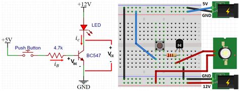 BC547 NPN Transistor As A Switch Arduino Example With LED, 59% OFF