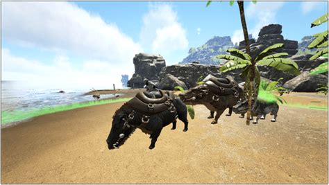 Ark Daeodon (Abilities, Taming, Food, Saddle, Breeding, Drops ...