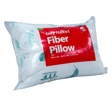 Mandaue Foam Fiber Pillow (B1T1) - Home Style Depot