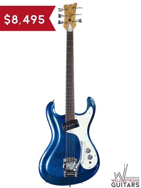 Baritone Bass – Blue Sparkle – Davidson's Well Strung Guitars – We Buy ...