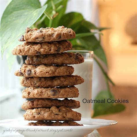 alton brown recipes: Oatmeal Cookies to the Rescue