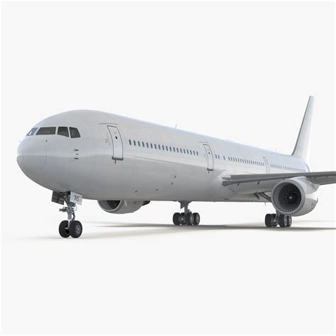 Boeing 767-400 with Interior Generic 3D Model $349 - .3ds .c4d .fbx .ma ...