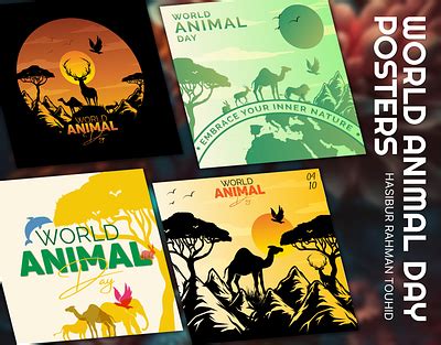 World Animal Day Posters designs, themes, templates and downloadable ...