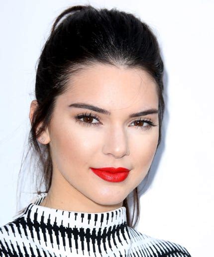 Kendall Jenner Favorite Red Lipstick