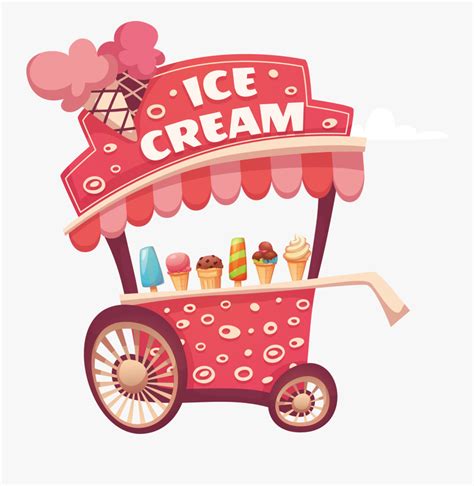 Ice Cream Cart Clip Art - Ice Cream Cart Clipart , Free Transparent ...