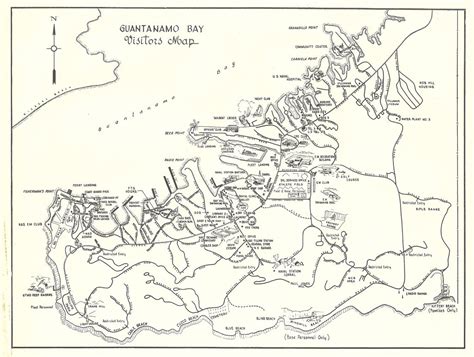 Guantanamo Bay Map